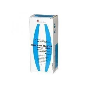 Флемоклав Солютаб Таб. Дисперг. 500мг+125мг №20 — Купить По Цене 0.