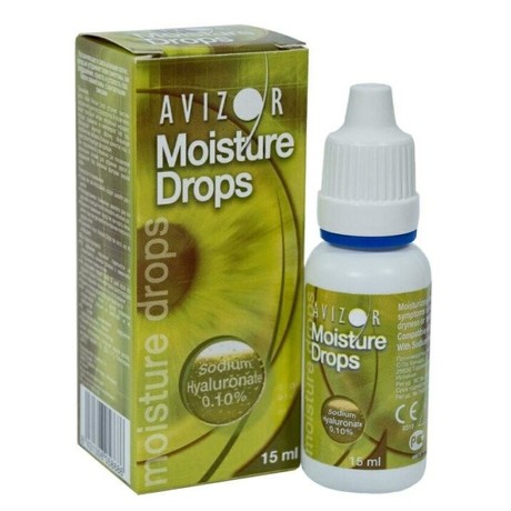 Смазывающие и увлажняющие капли Avizor Moisture Drops (15 ml)